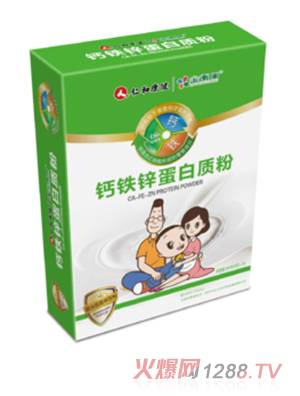 仁和康健鈣鐵鋅蛋白質粉盒裝