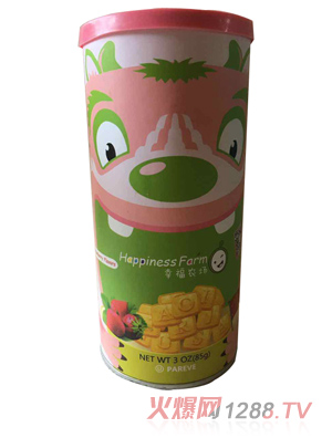 天使幸福農(nóng)場(chǎng)字母餅干草莓味