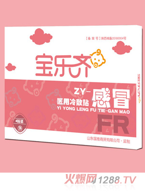 寶樂(lè)齊醫(yī)用冷敷貼-風(fēng)熱感冒