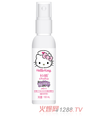 Hello Kitty初酷銀離子免洗手抗菌噴霧劑（植物萃?。?00ml
