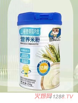 弘博士山楂麥芽雞內(nèi)金營養(yǎng)米粉