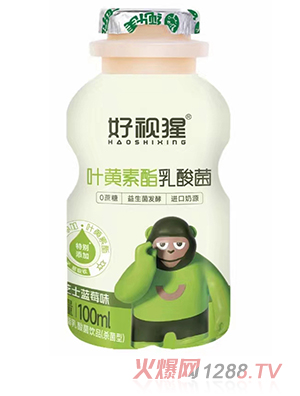 純樂美好視猩葉黃素酯乳酸菌飲品 芝士藍莓味