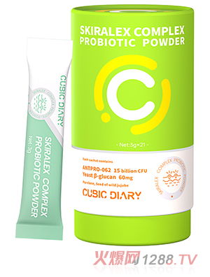 米洛源舒膚家益生菌復(fù)合粉固體飲料