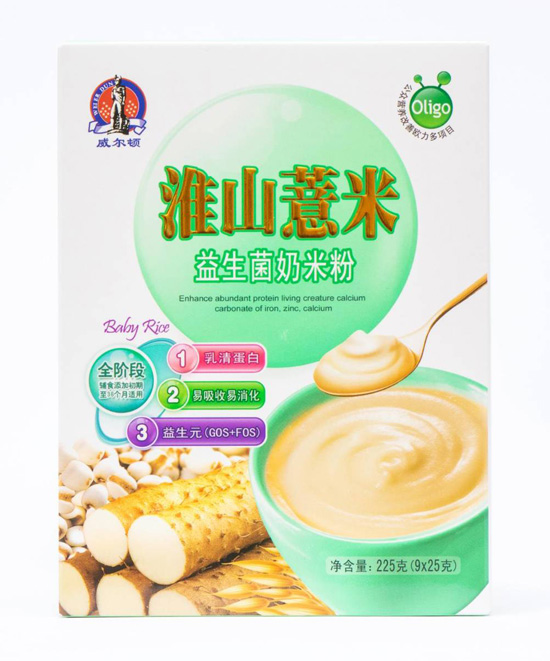 威爾頓25G淮山薏米益生菌奶米粉