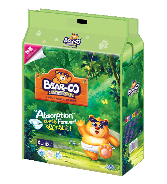 酷酷熊大大尿褲XL52