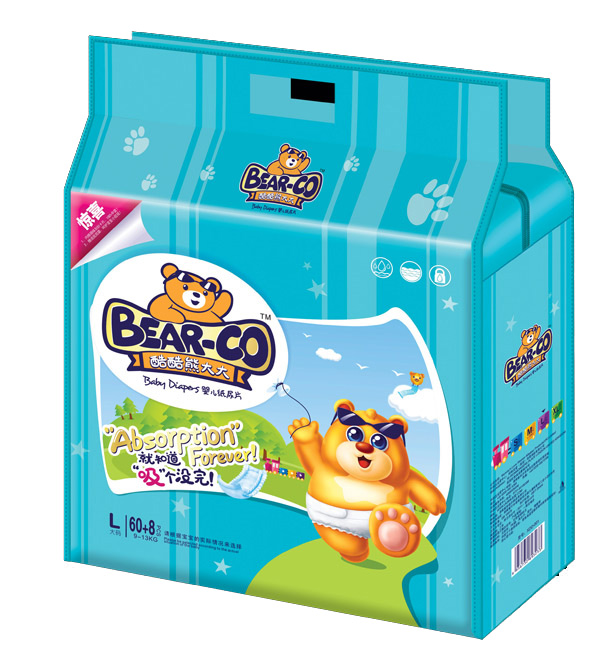酷酷熊大大尿片L60+8