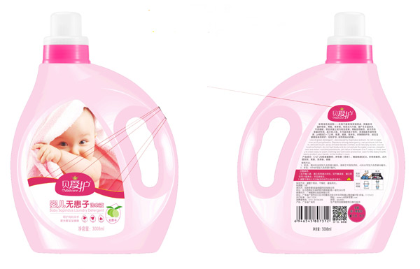 貝愛護(hù)嬰兒無(wú)患子洗衣��?008ml