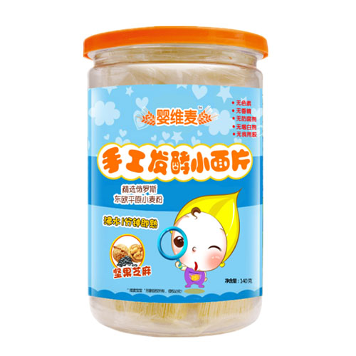 嬰維麥?zhǔn)止ぐl(fā)酵小面片堅(jiān)果芝麻