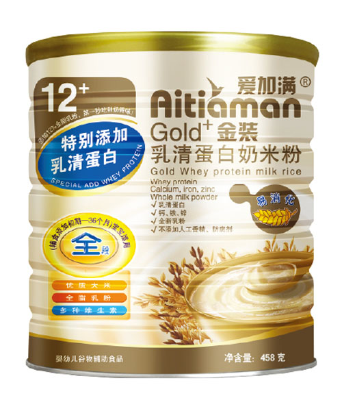 愛(ài)加滿(mǎn)乳清蛋白奶米粉