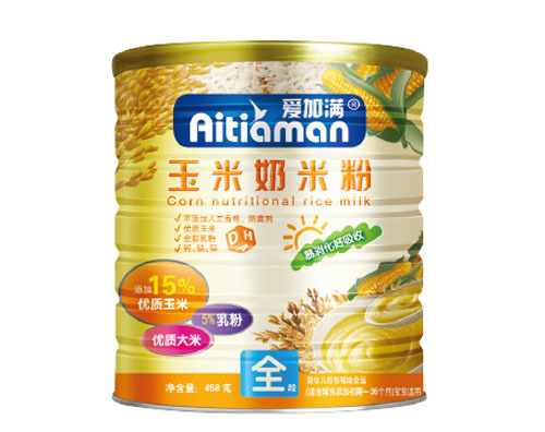 愛(ài)加滿(mǎn)玉米奶米粉