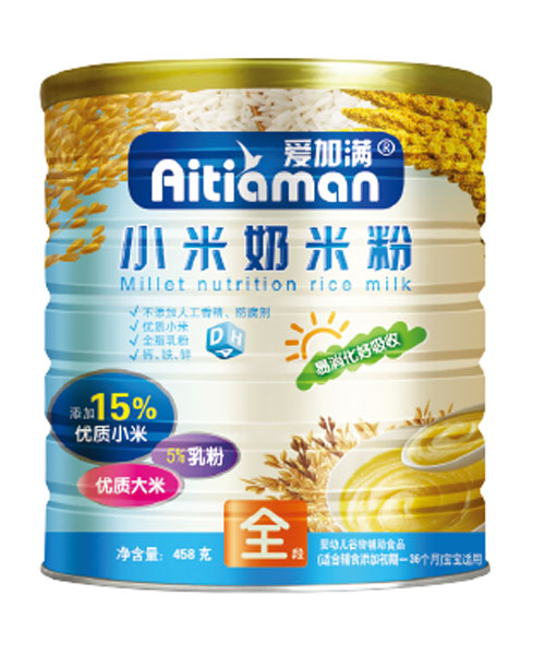 愛(ài)加滿(mǎn)小米奶米粉