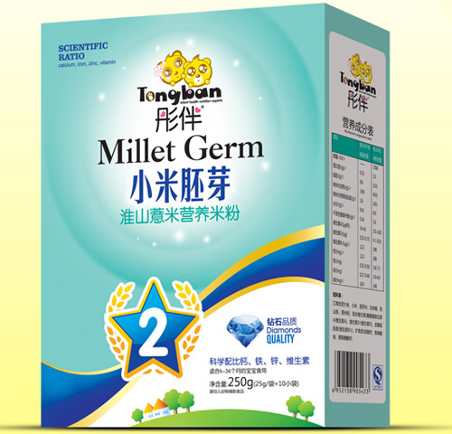 彤伴淮山薏米小米胚芽米粉盒裝米粉