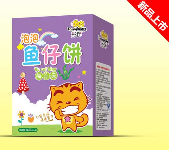 彤伴海苔味魚(yú)仔餅