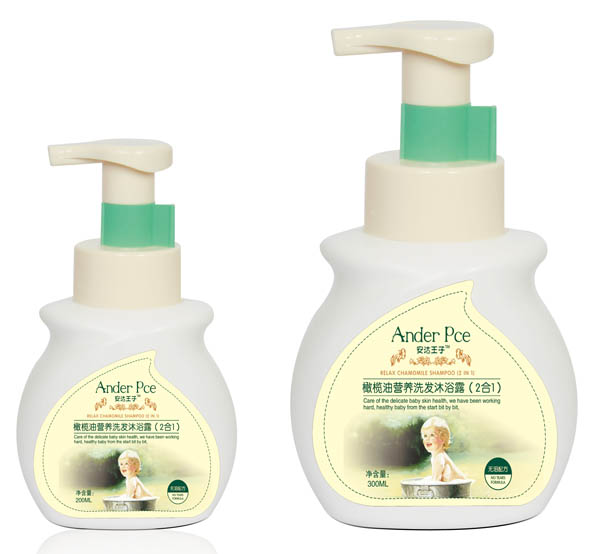安達王子橄欖油營養(yǎng)洗發(fā)沐浴露(2合1)