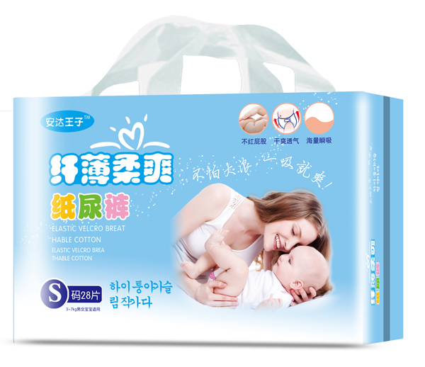 安達(dá)王子纖薄柔爽紙尿褲S
