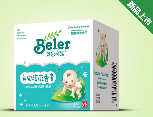 貝樂(lè)可娃寶寶祛痱膏