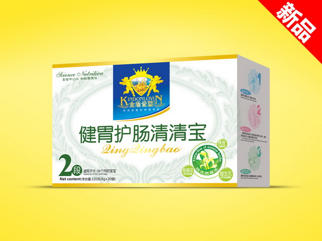 金盾愛嬰健胃護腸清清寶2段