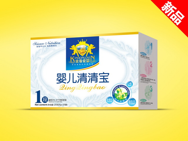 金盾愛嬰嬰兒清清寶1段
