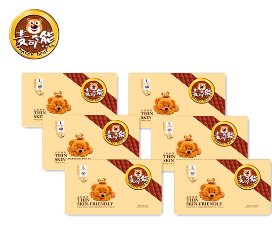 麥奇熊紙尿褲大包L碼