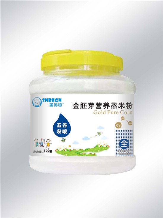 圣培加金胚芽營(yíng)養(yǎng)蒸米粉五谷雜糧配方透明大桶裝