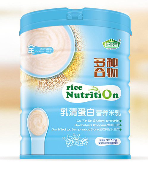 超級冠多種谷物乳清蛋白營養(yǎng)米乳