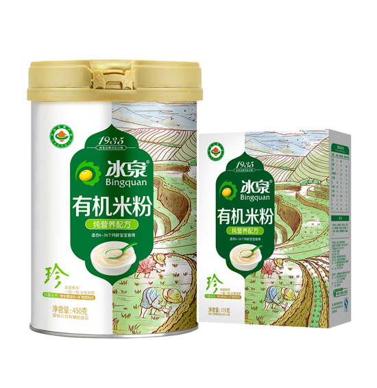 冰泉純營養(yǎng)有機(jī)米粉