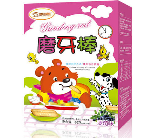 智慧熊磨牙棒藍莓味