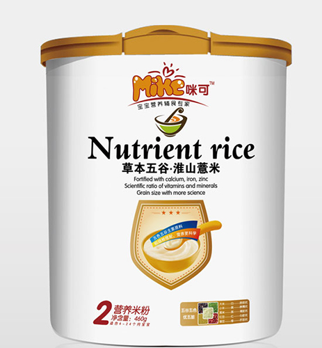 咪可草本五谷淮山薏米營(yíng)養(yǎng)米粉2段桶裝