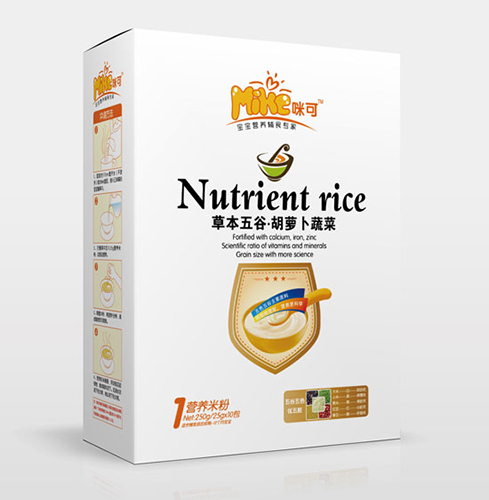 咪可草本五谷胡蘿卜蔬菜營(yíng)養(yǎng)米粉1段