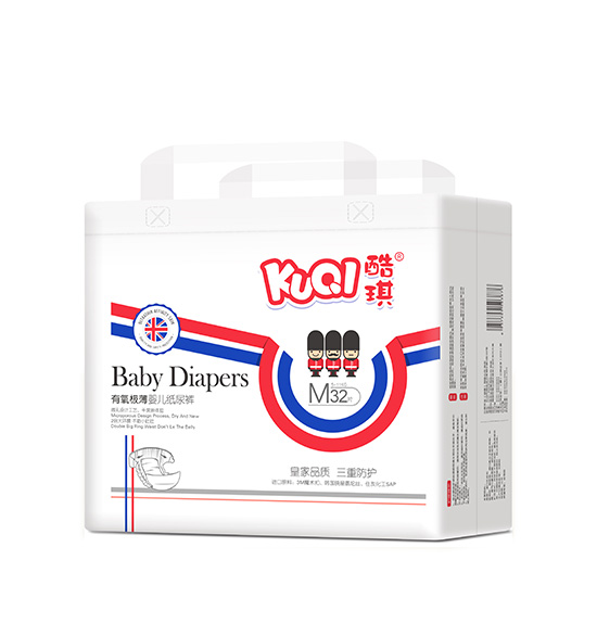 酷琪有氧極薄嬰兒紙尿褲M32